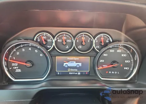 2019 Chevrolet Silverado K1500 Rst из США, поврежденный, VIN 1GCUYEED0KZ370656